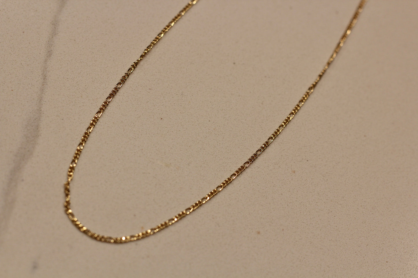 Thin Figaro Chain