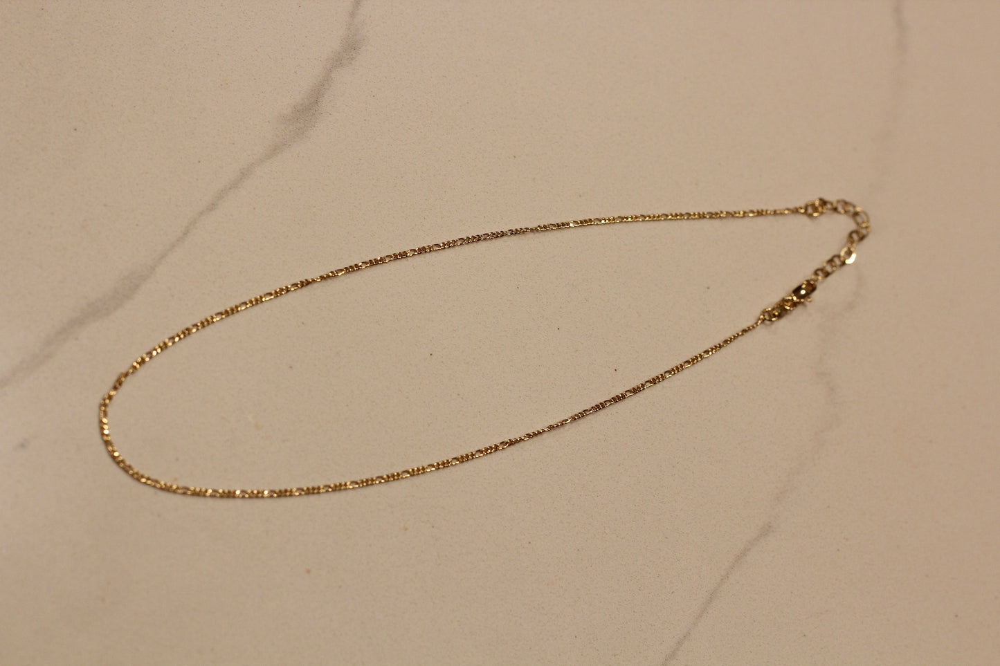 Thin Figaro Chain