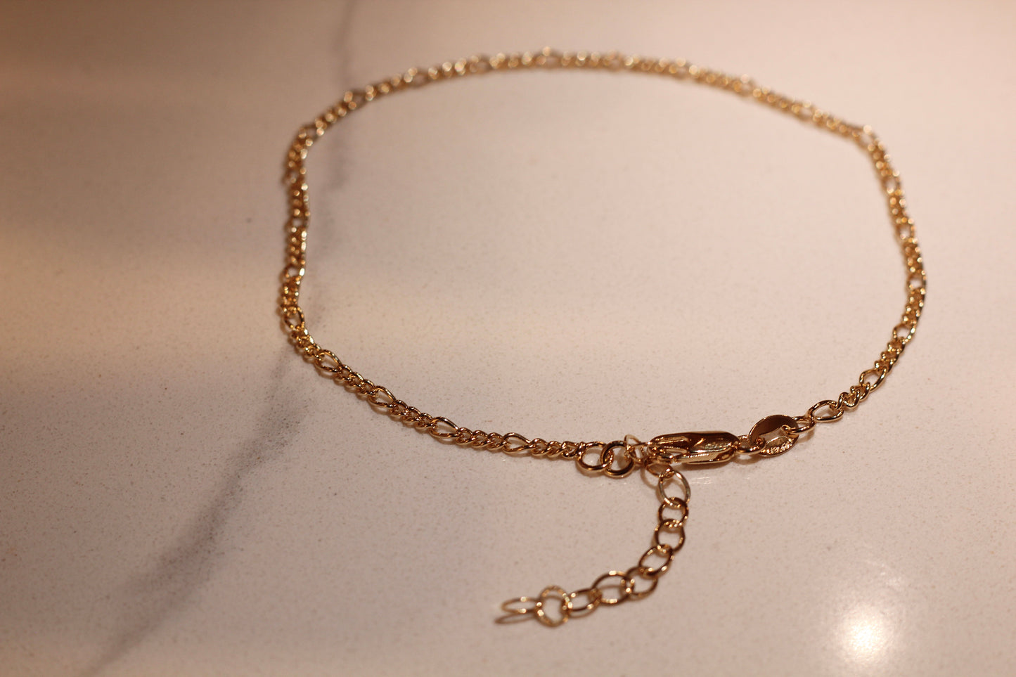 Thin Figaro Anklet